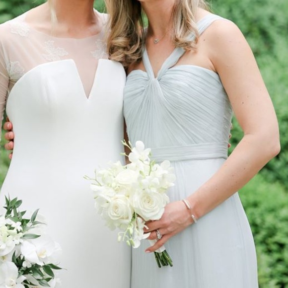 Amsale Bridesmaids Style G878C Ice - Picture 5 of 5